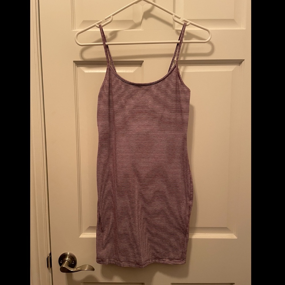Stripped dress. Forever 21